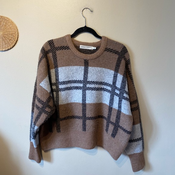 Inwear Copenhagen size small crew neck brown sweat - Picture 3 of 7